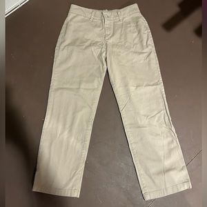 Relaxed Fit Khaki Pants